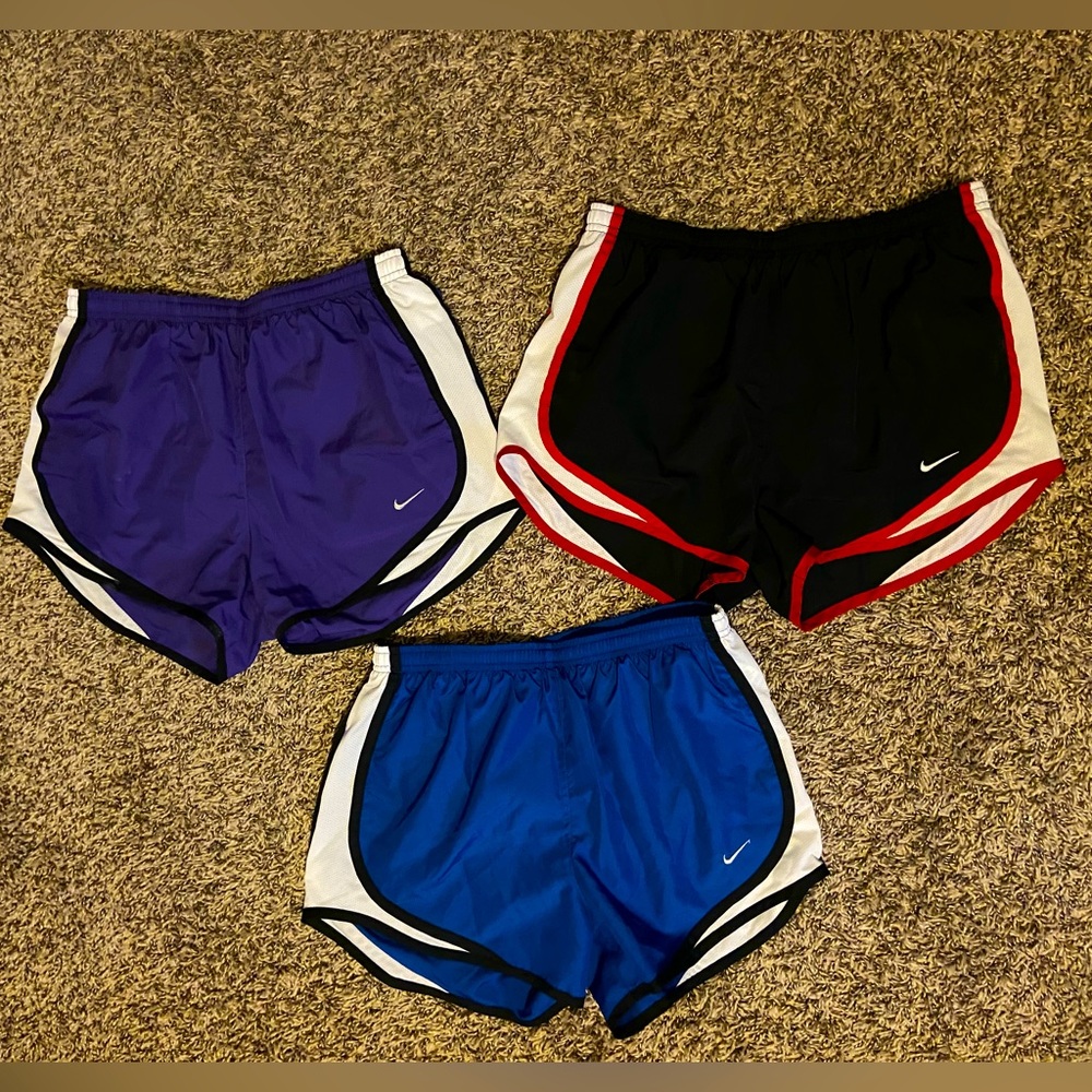 3 pair of Nike shorts